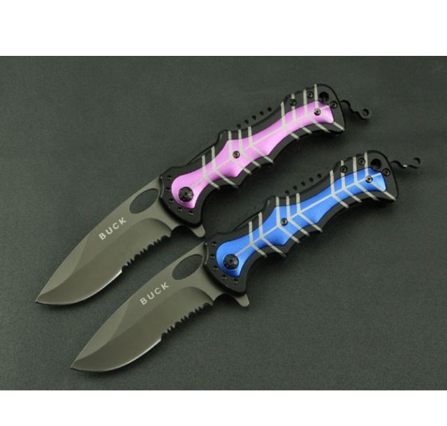 巴克DA41折刀（蓝色、紫色）